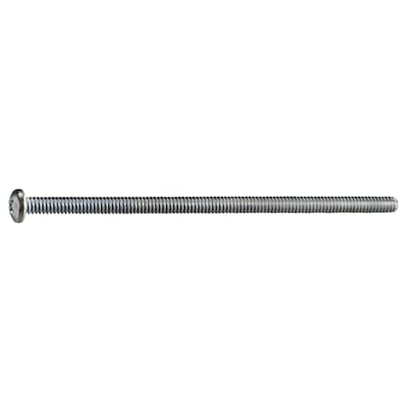 Midwest Fastener #10-24 x 4-1/2 in Phillips Pan Machine Screw, Zinc Plated Steel, 50 PK 54737